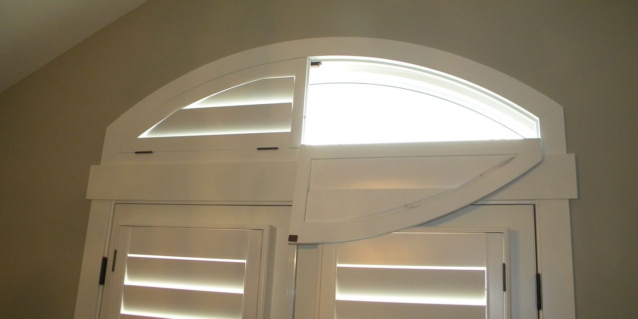 Mill Creek Shutters Custom Arch